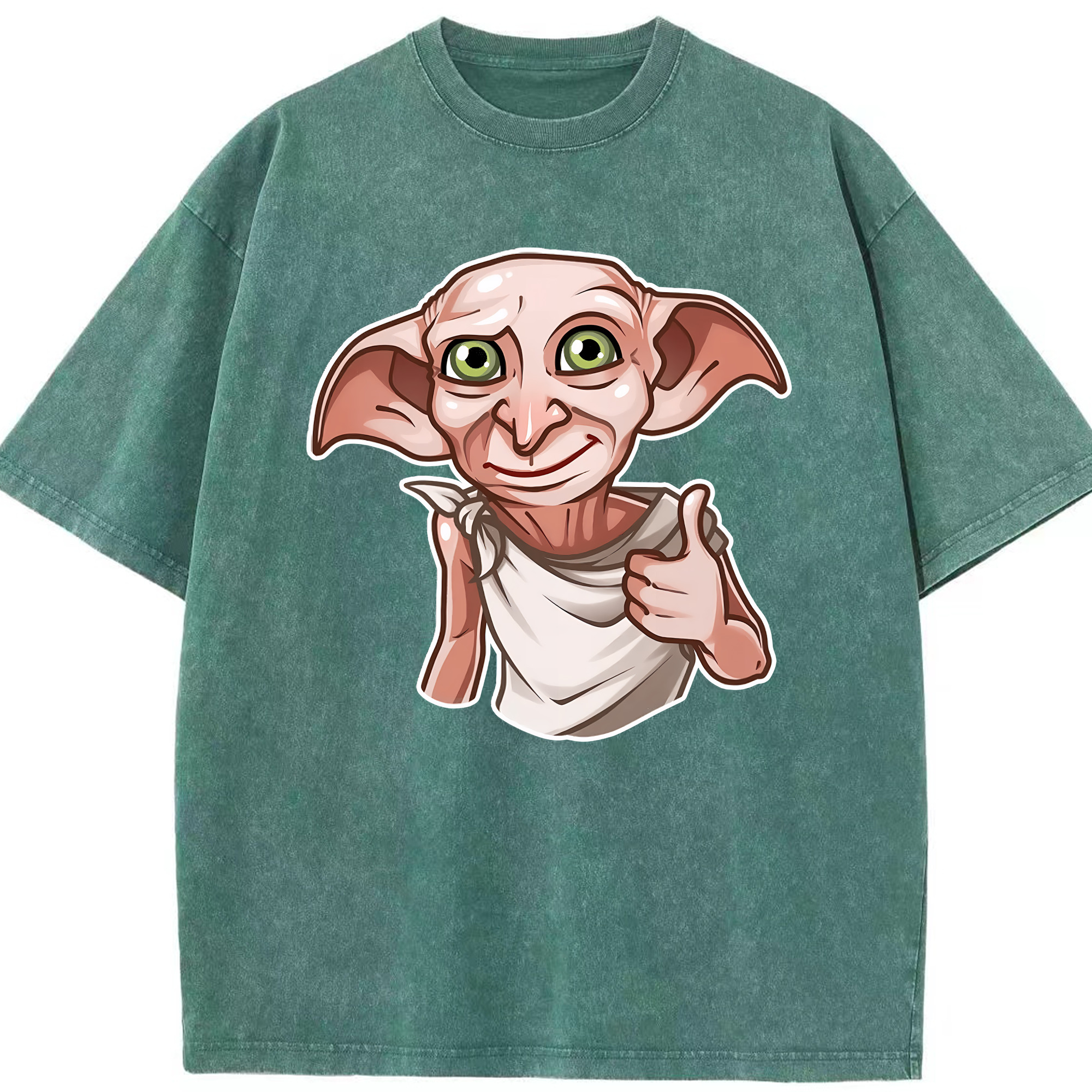 （画像用） Harry Potter ハリー・ポッターシリーズ 綿100% ヴィンテージ風 半袖Tシャツ（フロントプリント）
